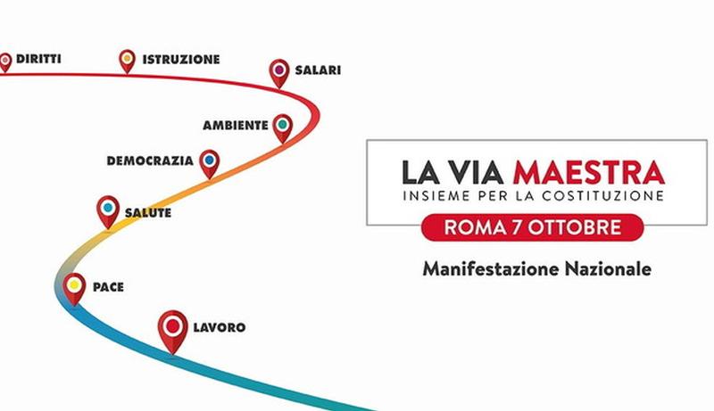 'La Via Maestra', insieme per la Costituzione