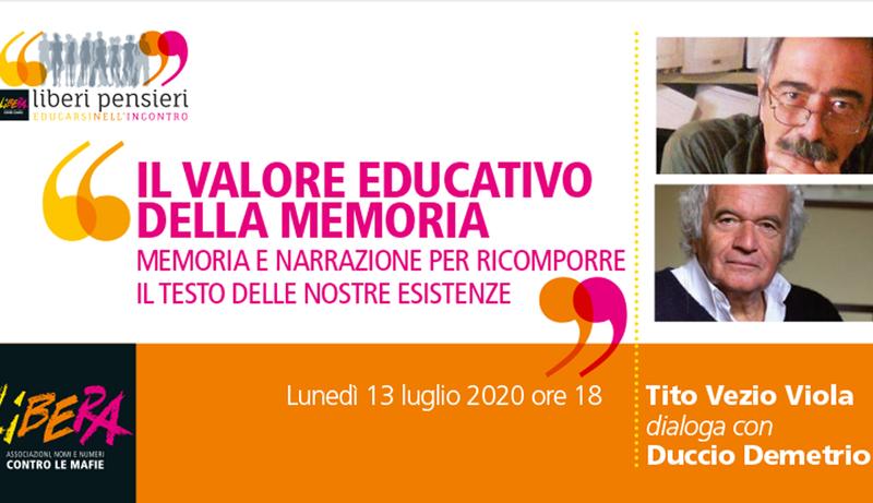 Il valore educativo della memoria