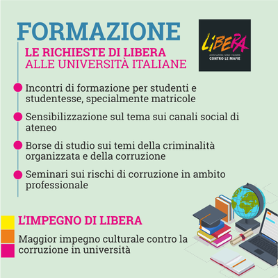 Libera, una campagna per monitorare la trasparenza nelle Universit - Foto n. 1